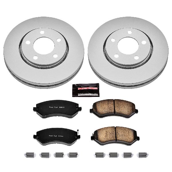 2001-2003 Chrysler Voyager Disc Brake Kit - Front (Powerstop)