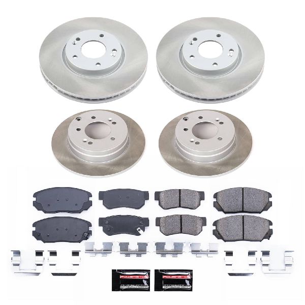 2006-2008 Hyundai Sonata Disc Brake Kit - Front and Rear (Powerstop)