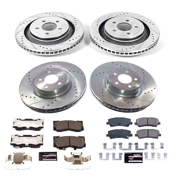 2021-2023 Ford Mustang Disc Brake Kit - Front and Rear (Powerstop)