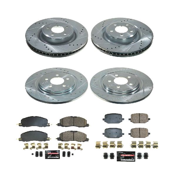 2020-2025 Ford Explorer Disc Brake Kit - Front and Rear (Powerstop)