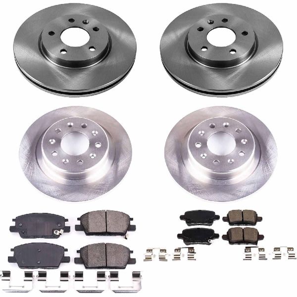 2018-2021 Chevrolet Equinox Disc Brake Kit - Front and Rear (Powerstop)