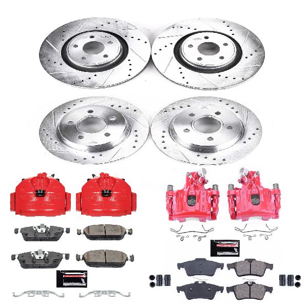2014-2018 Ford Focus Disc Brake Kit - Front and Rear (Powerstop)