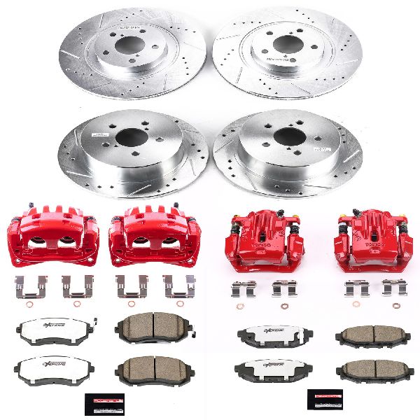 2006-2009 Subaru Legacy Disc Brake Kit - Front and Rear (Powerstop)