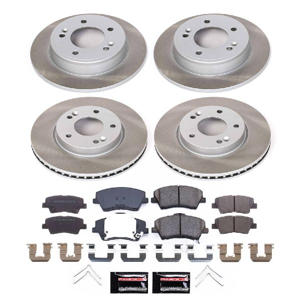 2017-2020 Hyundai Elantra Disc Brake Kit - Front and Rear (Powerstop)