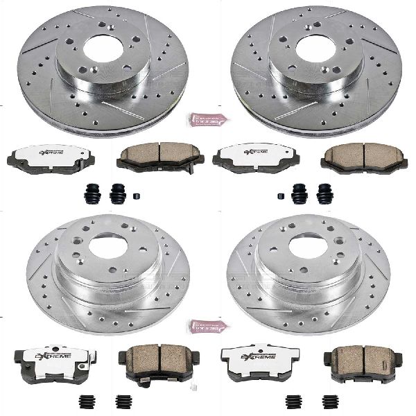 2003-2011 Honda Element Disc Brake Kit - Front and Rear (Powerstop)