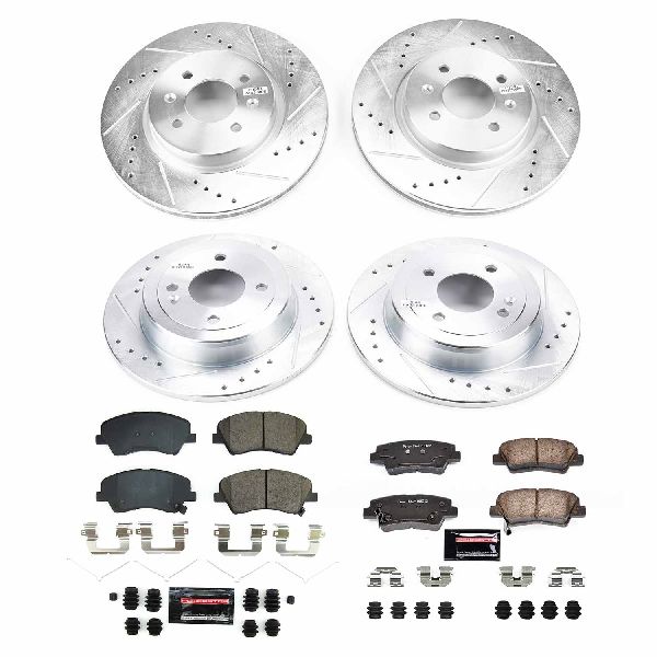 2018-2022 Hyundai Accent Disc Brake Kit - Front and Rear (Powerstop)