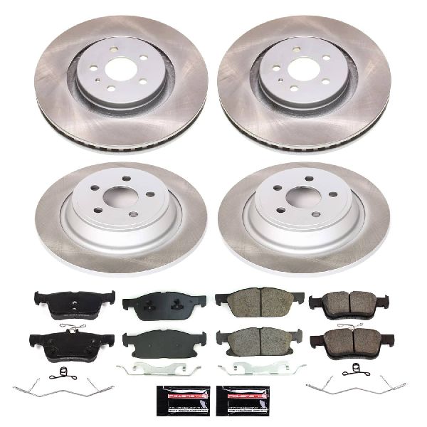 2017-2020 Lincoln Continental Disc Brake Kit - Front and Rear (Powerstop)