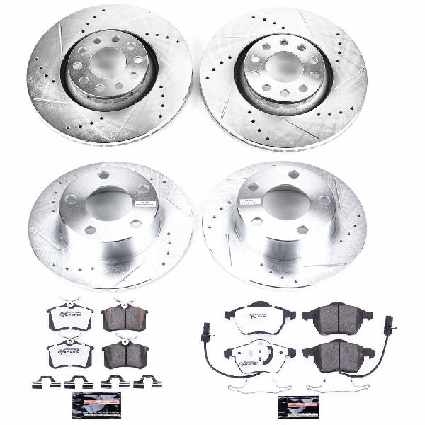 1998-2001 Audi A6 Quattro Disc Brake Kit - Front and Rear (Powerstop)