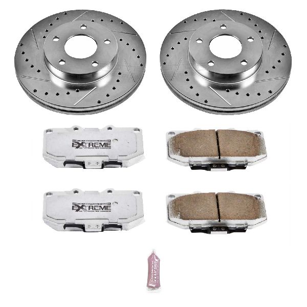 1989-1990 Nissan 300ZX Disc Brake Kit - Front (Powerstop)