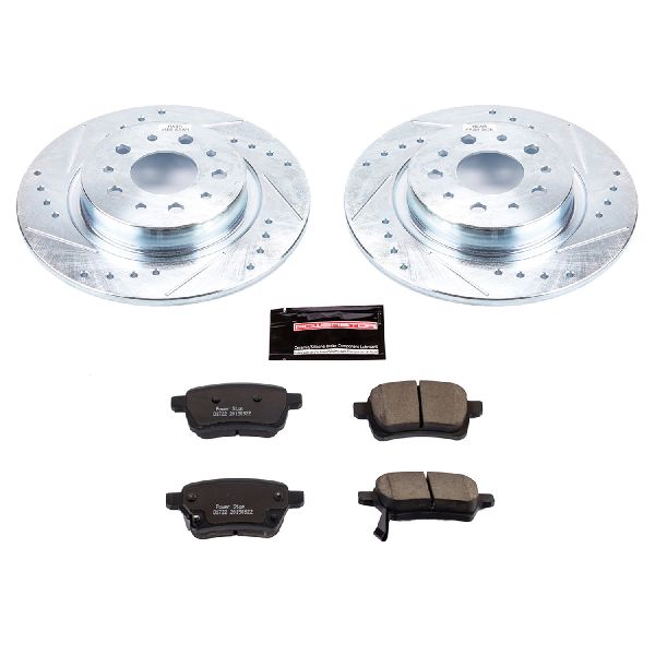 2014-2020 Fiat 500L Disc Brake Kit - Rear (Powerstop)