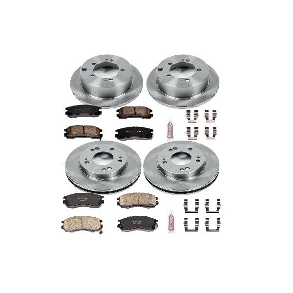 1995-2000 Dodge Avenger Disc Brake Kit - Front and Rear (Powerstop)