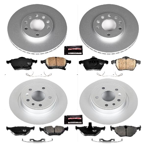 1999 Saab 9-5 Disc Brake Kit - Front and Rear (Powerstop)