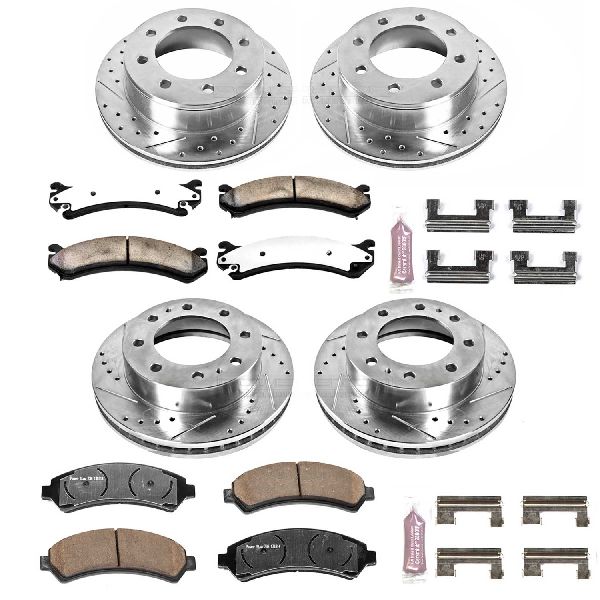 2004-2006 GMC Sierra 3500 Disc Brake Kit - Front and Rear (Powerstop)