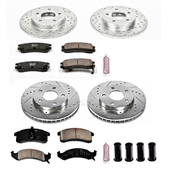 1992-1993 Cadillac Eldorado Disc Brake Kit - Front and Rear (Powerstop)
