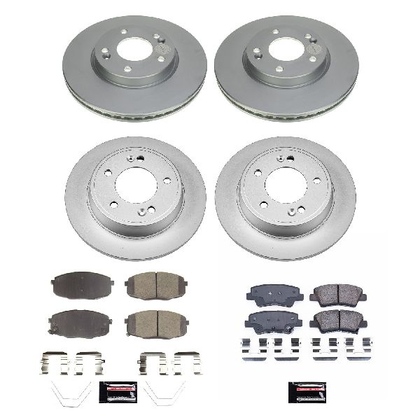 2019-2023 Kia Forte Disc Brake Kit - Front and Rear (Powerstop)