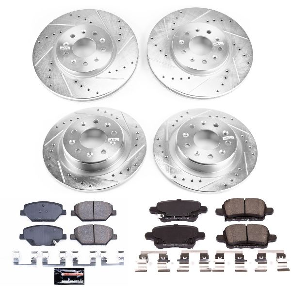 2018-2021 Chevrolet Equinox Disc Brake Kit - Front and Rear (Powerstop)