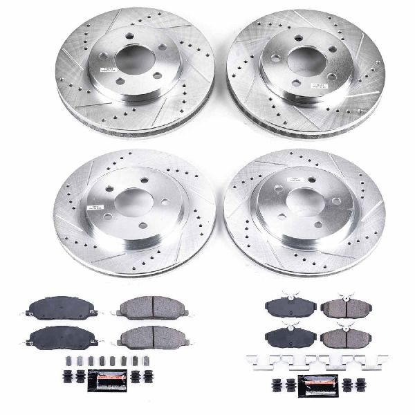 2005-2010 Ford Mustang Disc Brake Kit - Front and Rear (Powerstop)