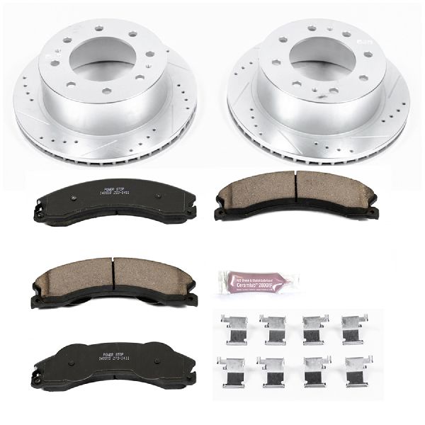 2011-2014 GMC Sierra 2500 HD Disc Brake Kit - Rear (Powerstop)