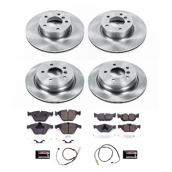 2011-2013 BMW 328i Disc Brake Kit - Front and Rear (Powerstop)