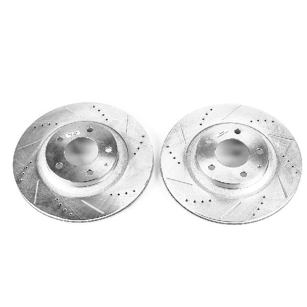 2004-2011 Mazda RX-8 Disc Brake Rotor Set - Rear (Powerstop)
