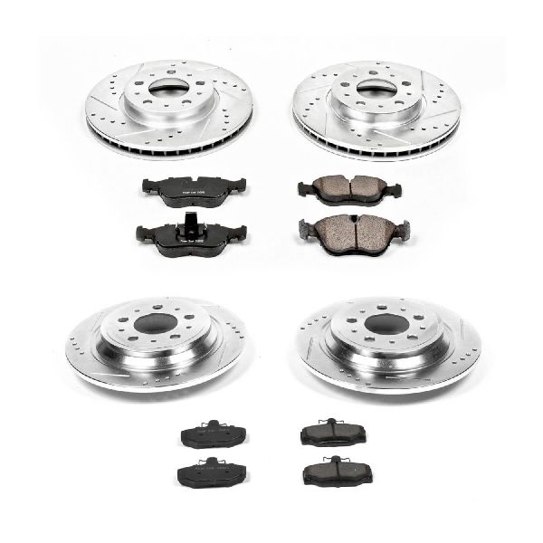 1998-1999 Volvo V70 Disc Brake Kit - Front and Rear (Powerstop)