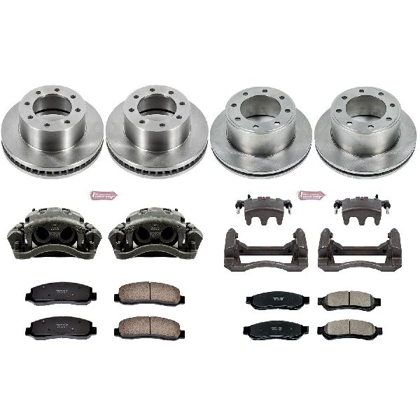 2010-2011 Ford F-350 Super Duty Disc Brake Kit - Front and Rear (Powerstop)