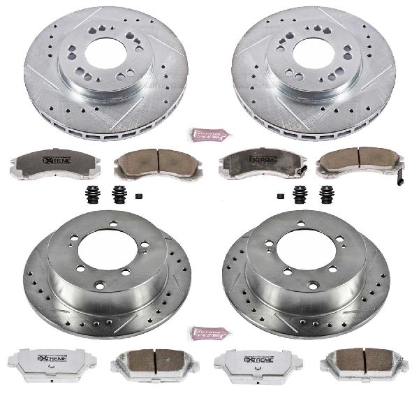 1993-1994 Plymouth Laser Disc Brake Kit - Front and Rear (Powerstop)