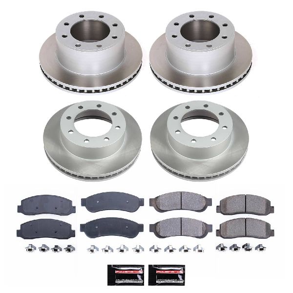 2010 Ford F-350 Super Duty Disc Brake Kit - Front and Rear (Powerstop)