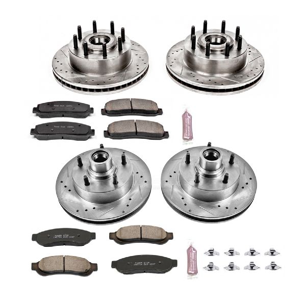 2007-2010 Ford F-350 Super Duty Disc Brake Kit - Front and Rear (Powerstop)