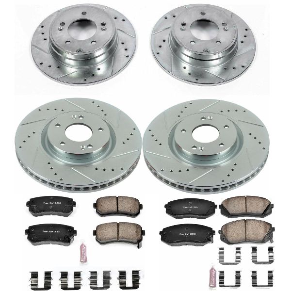 2015 Hyundai Sonata Disc Brake Kit - Front and Rear (Powerstop)