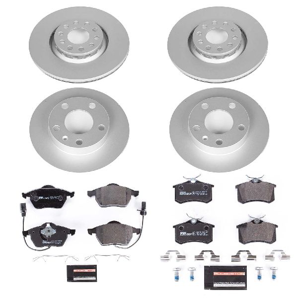 2004-2005 Audi A4 Quattro Disc Brake Kit - Front and Rear (Powerstop)