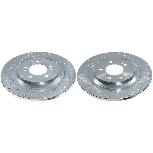 2021-2025 Hyundai Sonata Disc Brake Rotor Set - Rear (Powerstop)