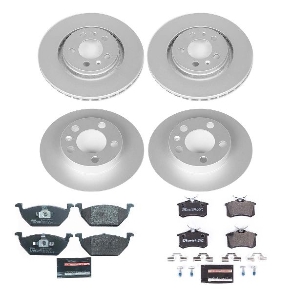 1998-1999 Volkswagen Jetta Disc Brake Kit - Front and Rear (Powerstop)