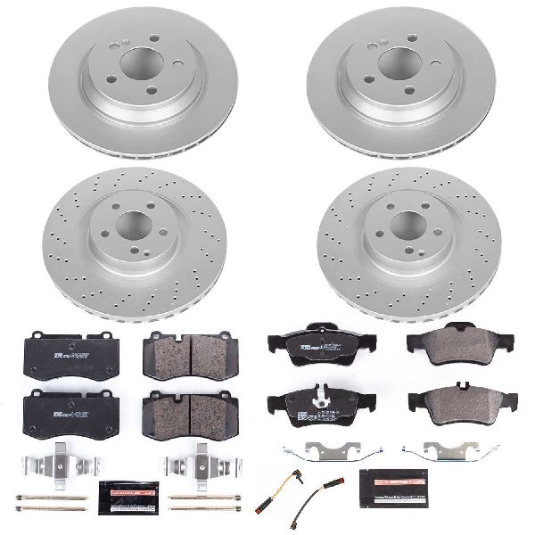 2012-2013 Mercedes-Benz S350 Disc Brake Kit - Front and Rear (Powerstop)