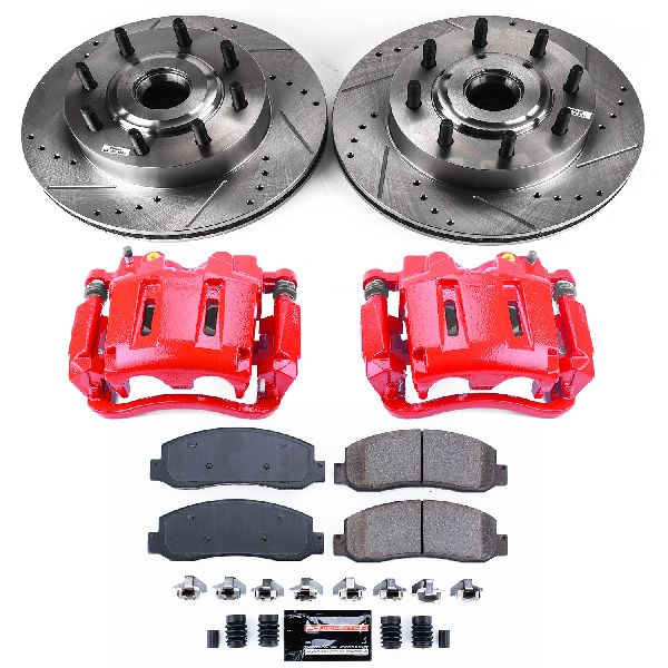 2005-2007 Ford F-350 Super Duty Disc Brake Kit - Front (Powerstop)