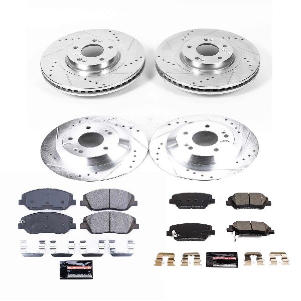 2019 Hyundai Santa Fe XL Disc Brake Kit - Front and Rear (Powerstop)