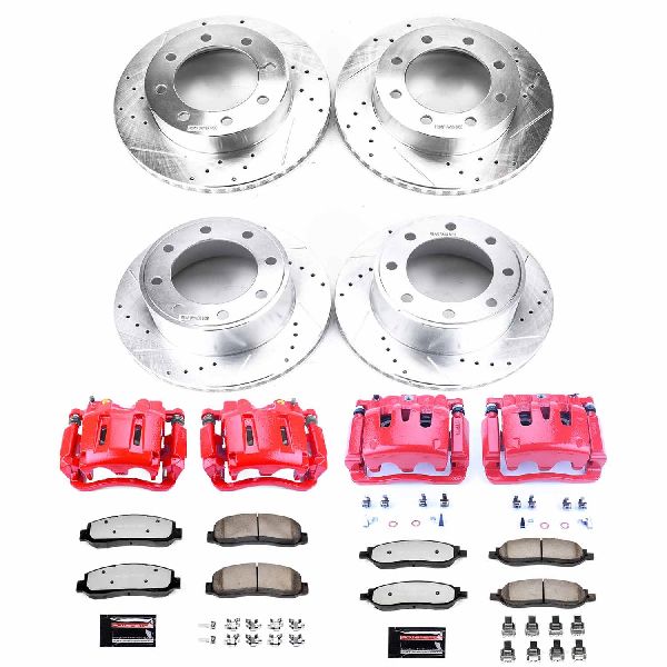 2005-2007 Ford F-350 Super Duty Disc Brake Kit - Front and Rear (Powerstop)