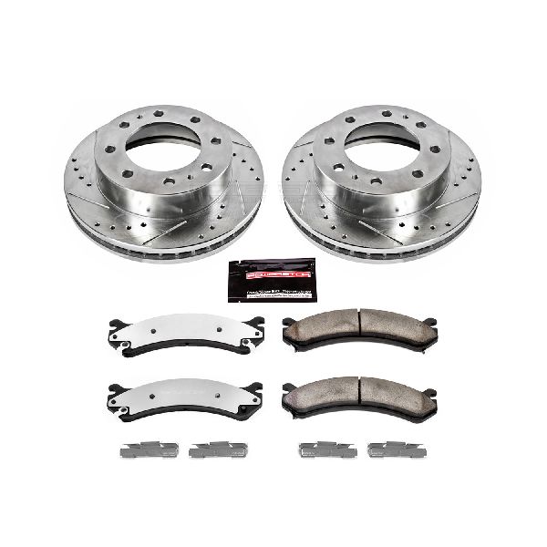 2009-2020 Chevrolet Express 3500 Disc Brake Kit - Front and Rear (Powerstop)