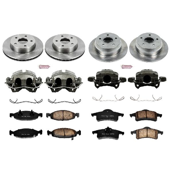 1999-2002 Jeep Grand Cherokee Disc Brake Kit - Front and Rear (Powerstop)