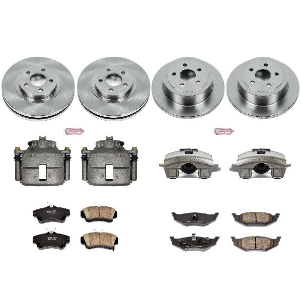 2001-2003 Chrysler PT Cruiser Disc Brake Kit - Front and Rear (Powerstop)