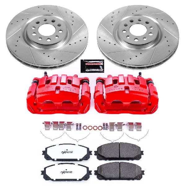 2016-2023 Jeep Cherokee Disc Brake Kit - Front (Powerstop)