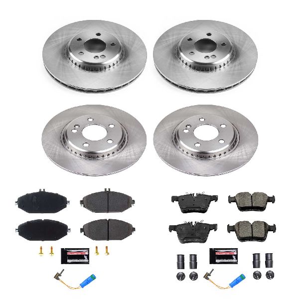 2015-2021 Mercedes-Benz C300 Disc Brake Kit - Front and Rear (Powerstop)