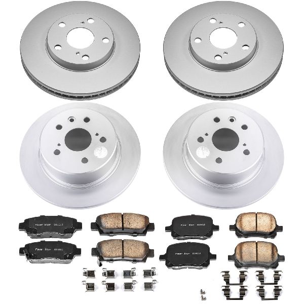 1998-1999 Toyota Avalon Disc Brake Kit - Front and Rear (Powerstop)