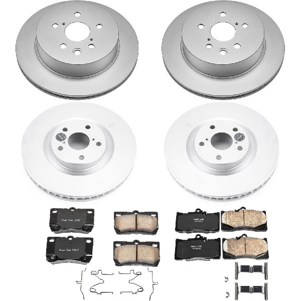 2009-2011 Lexus GS460 Disc Brake Kit - Front and Rear (Powerstop)