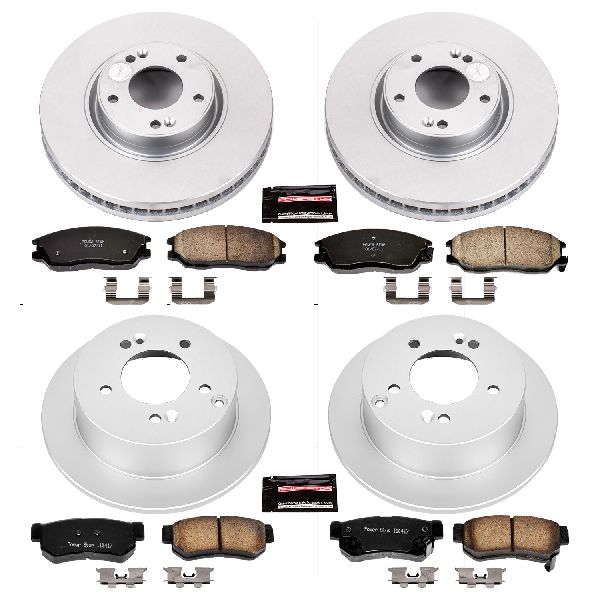 2003-2005 Hyundai XG350 Disc Brake Kit - Front and Rear (Powerstop)