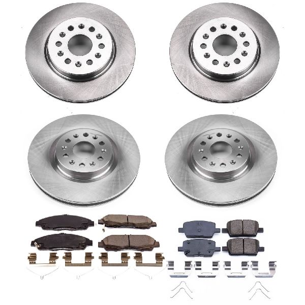 2018-2020 Buick Enclave Disc Brake Kit - Front and Rear (Powerstop)