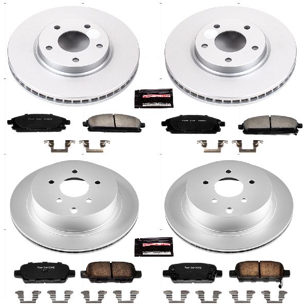 2004-2009 Nissan Quest Disc Brake Kit - Front and Rear (Powerstop)
