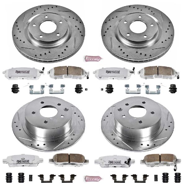 2017-2018 Nissan Sentra Disc Brake Kit - Front and Rear (Powerstop)