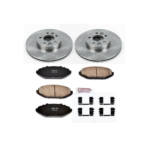 1998-2002 Lincoln Town Car Disc Brake Kit - Front (Powerstop)