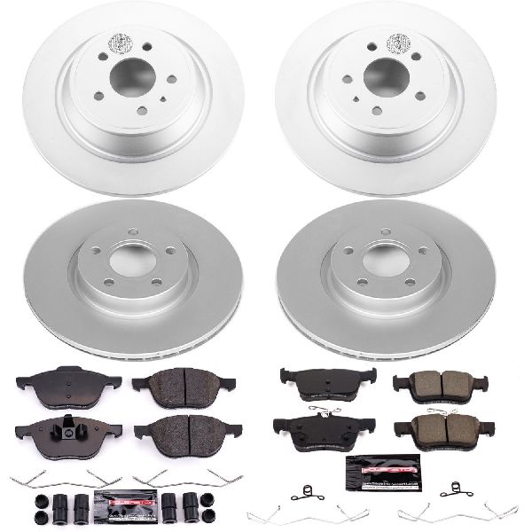 2017-2019 Ford Escape Disc Brake Kit - Front and Rear (Powerstop)